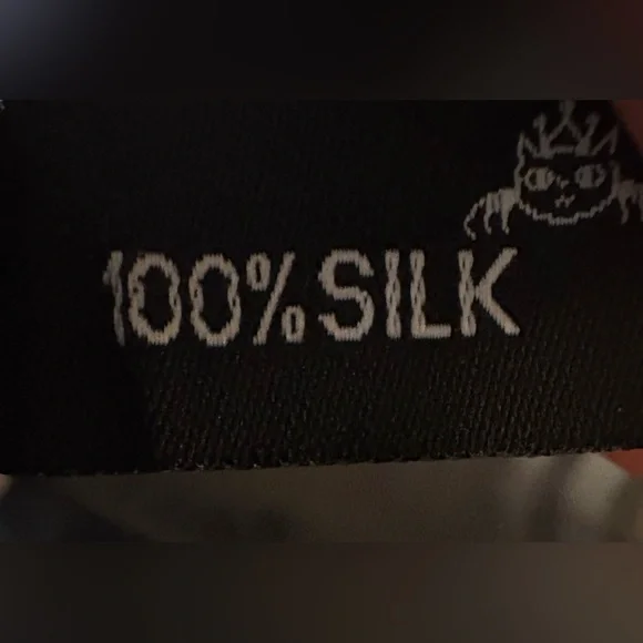 Tartan Plaid 100% Silk Heritage Check Scarf Wrap Neutral Camel/Black Equestrian - Picture 3 of 9